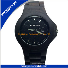 Fashionable Wooden Watch Unisex Wrist Quartz Watch